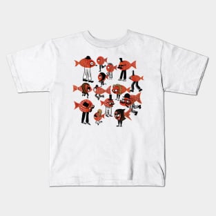 Going with the flow Kids T-Shirt